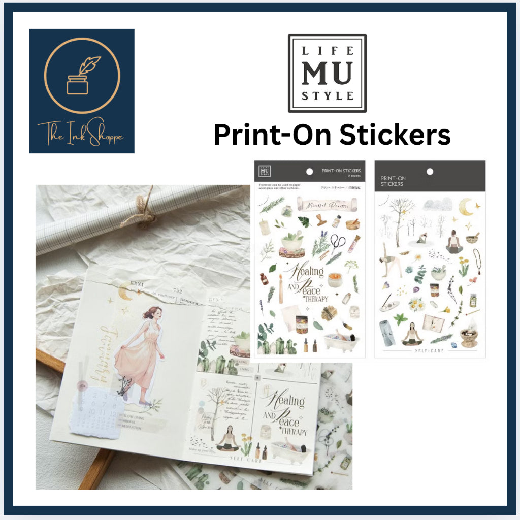MU Print-On Stickers 2 Sheets Per Pack