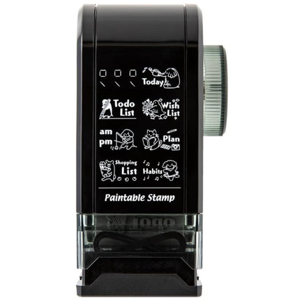 Midori Rotating Paintable Stamp with 8 Designs