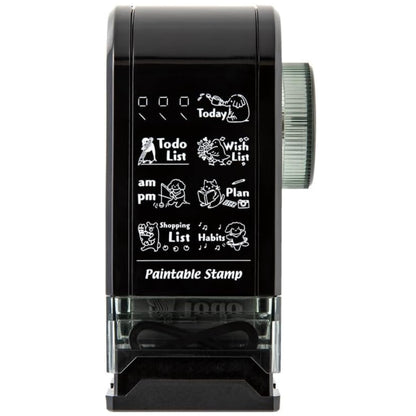 Midori Rotating Paintable Stamp with 8 Designs