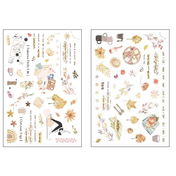 MU Print-On Stickers 2 Sheets Per Pack