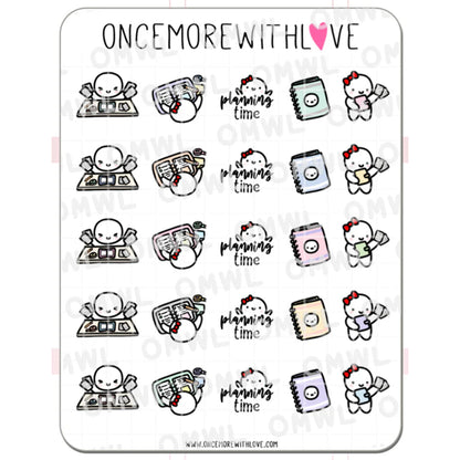 ONCE MORE WITH LOVE Sticker Sheet