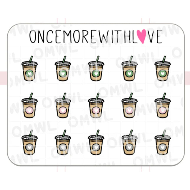 ONCE MORE WITH LOVE "Mini" Sticker Sheet