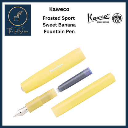 Kaweco Frosted Sport Sweet Banana Fountain Pen