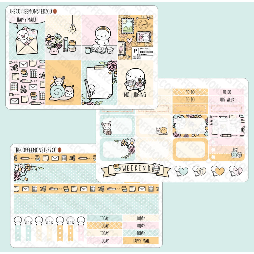 The Coffee Monsterz Co. Mini Kit Sticker Sheets