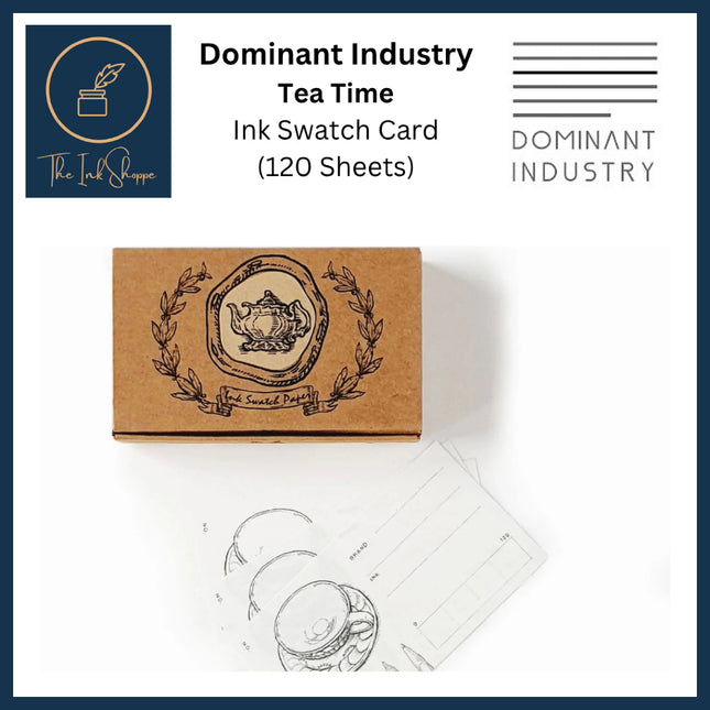 Dominant Industry Ink Swatch Card - Tea Time (120 sheets)