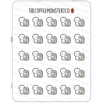 The Coffee Monsterz Co. Emoti Stickers