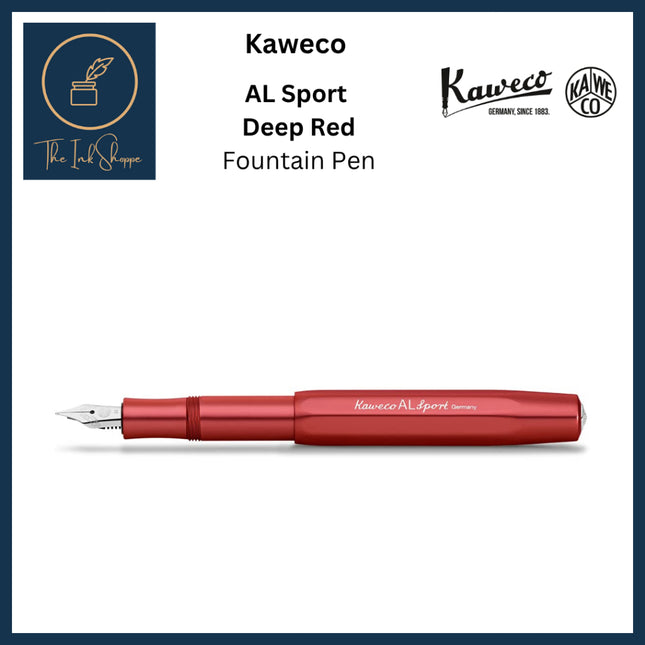 Kaweco AL Sport Deep Red Fountain Pen