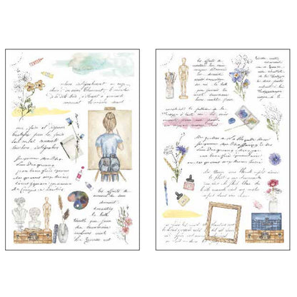 MU Print-On Stickers 2 Sheets Per Pack