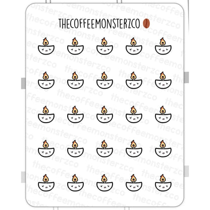 The Coffee Monsterz Co. Emoti Stickers