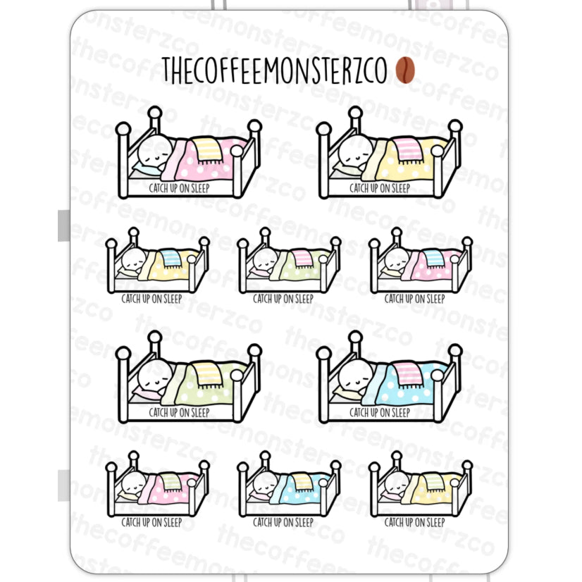 The Coffee Monsterz Co. Emoti Stickers