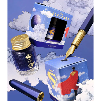 Ferris Wheel Press x Warner Bros. Superman Calligraphy Ink Full Bottle