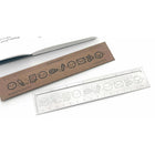 The Coffee Monsterz Co Emoti Metal Ruler