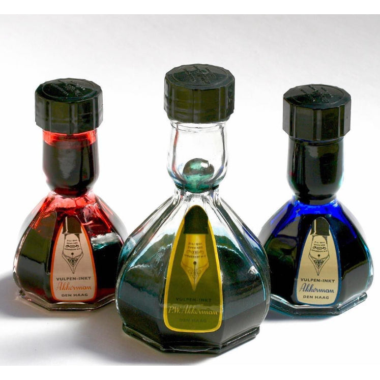 P.W. Akkerman Fountain Pen Ink Full Bottle (60mL)