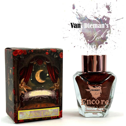 Van Dieman's Encore Fountain Pen Ink Full Bottle (40mL)