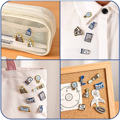 Kokuyo Campus x Eric Enamel Pin Set of 3 Pins