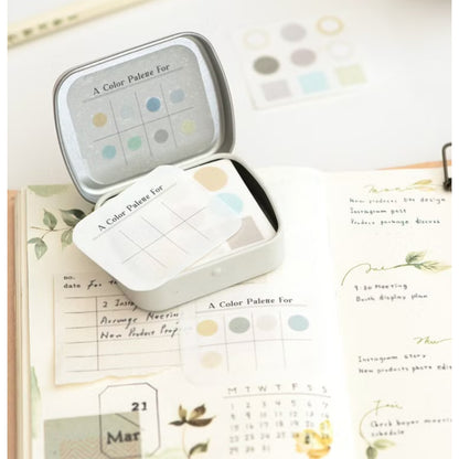 MU Mini Tin Palette Stickers