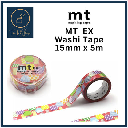 MT EX Washi Tape 15mm x 5m FULL ROLL