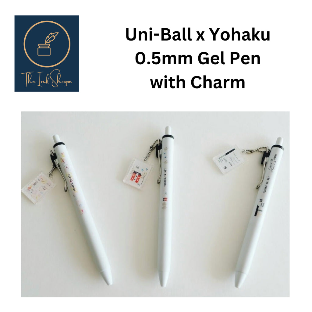 Uni-Ball x Yohaku Gel Pen with Charm