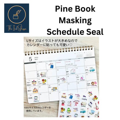 Pine Book Masking Schedule Seal