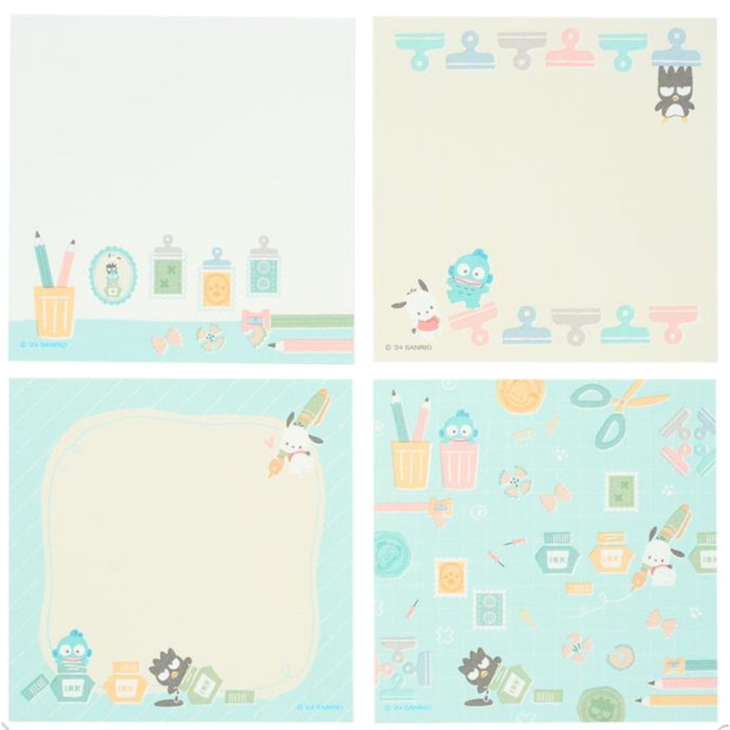 Sanrio Memo Pad with Foil-Stamped Cover