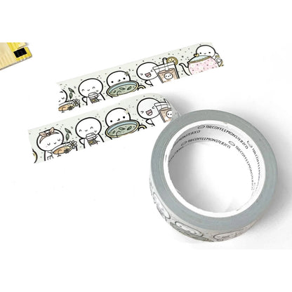 The Coffee Monsterz Co. Washi Tape FULL ROLL