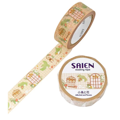 Saien Washi Tape 15mm FULL Roll