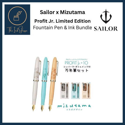 Sailor Profit Jr. Mizutama Fountain Pen and Ink Set Limited Edition