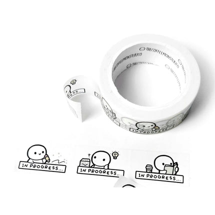The Coffee Monsterz Co. Washi Tape FULL ROLL
