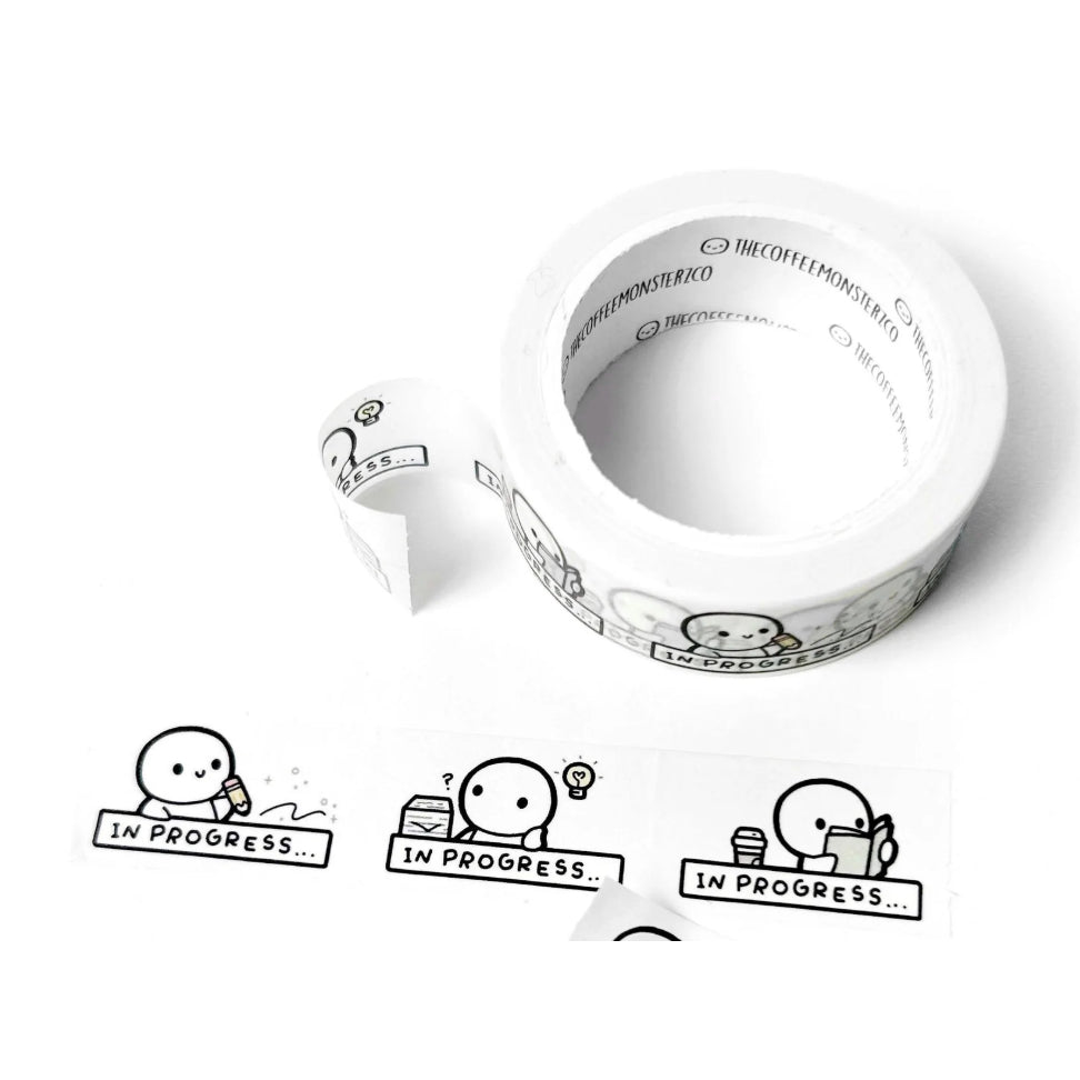 The Coffee Monsterz Co. Washi Tape FULL ROLL