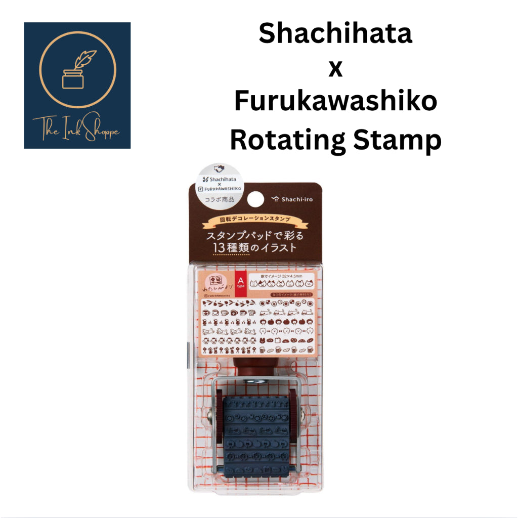 Shachihata x Furukawashiko Rotating Stamp
