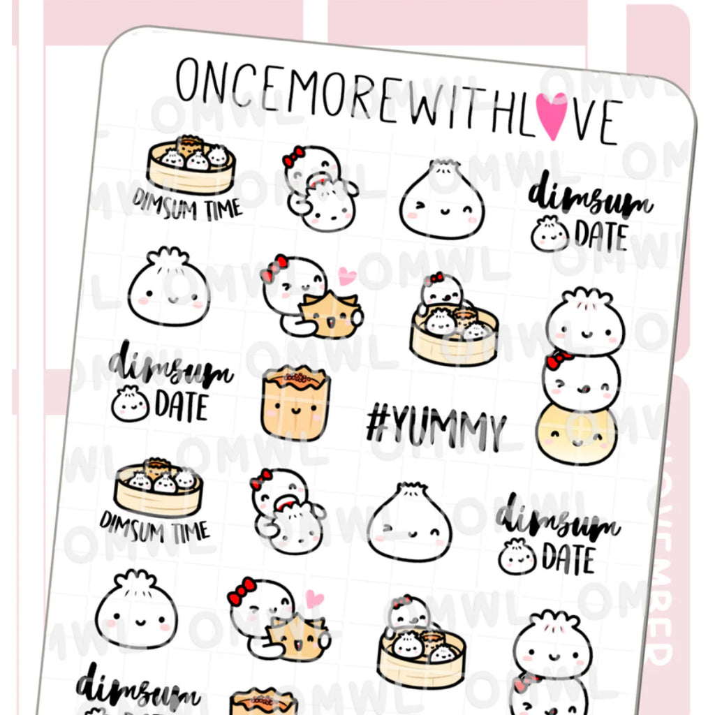 ONCE MORE WITH LOVE Sticker Sheet