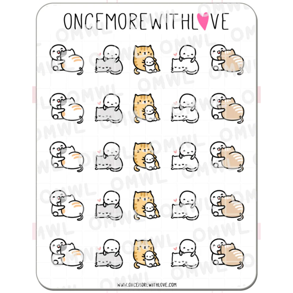 ONCE MORE WITH LOVE Sticker Sheet