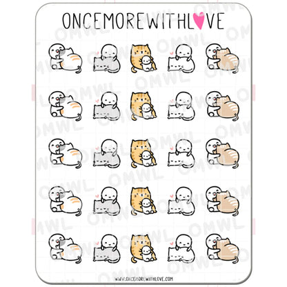 ONCE MORE WITH LOVE Sticker Sheet