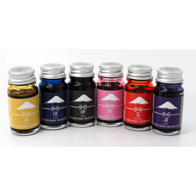 Teranishi Fujiyama Irodori Fountain Pen Ink FULL Bottle (12mL)