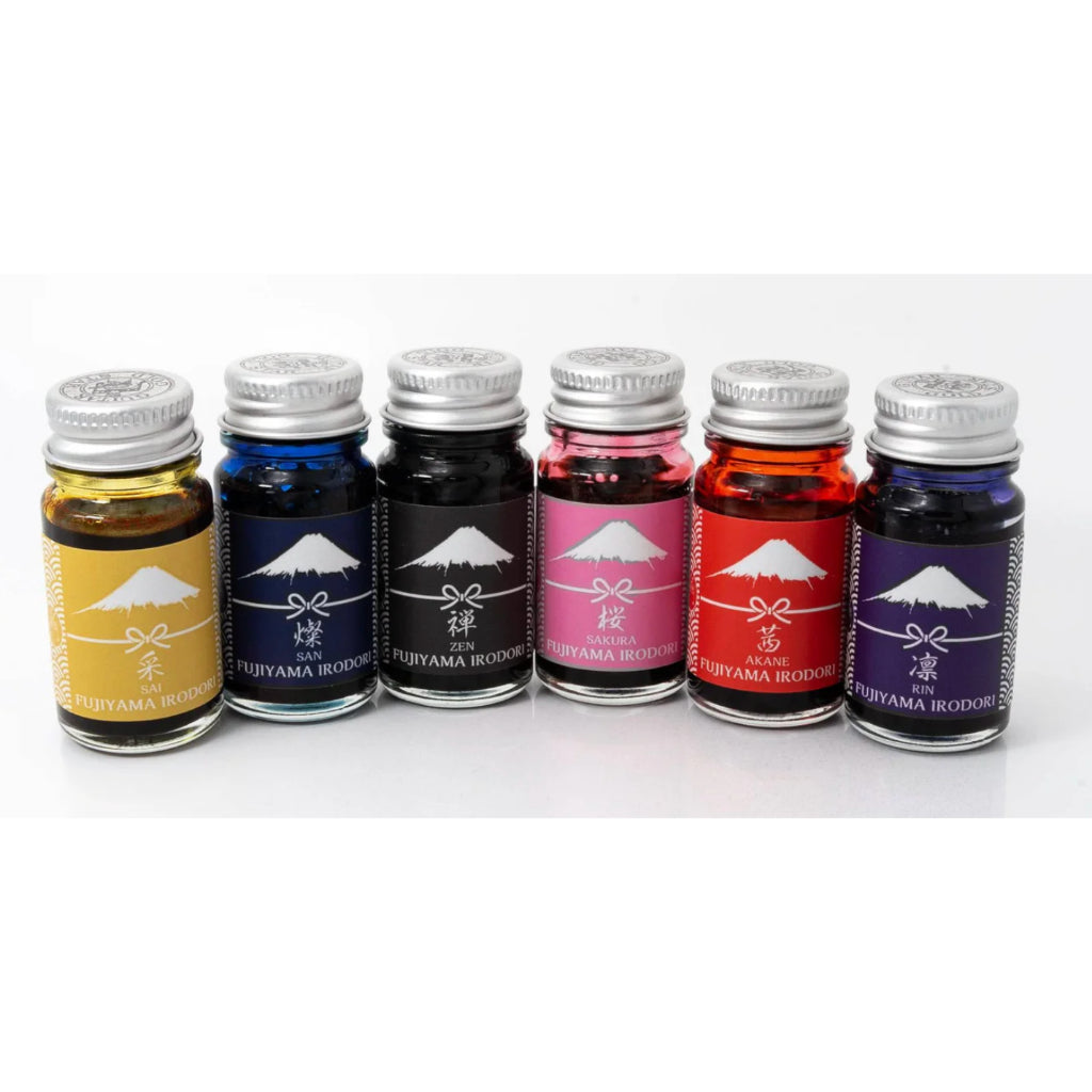 Teranishi Fujiyama Irodori Fountain Pen Ink FULL Bottle (12mL)