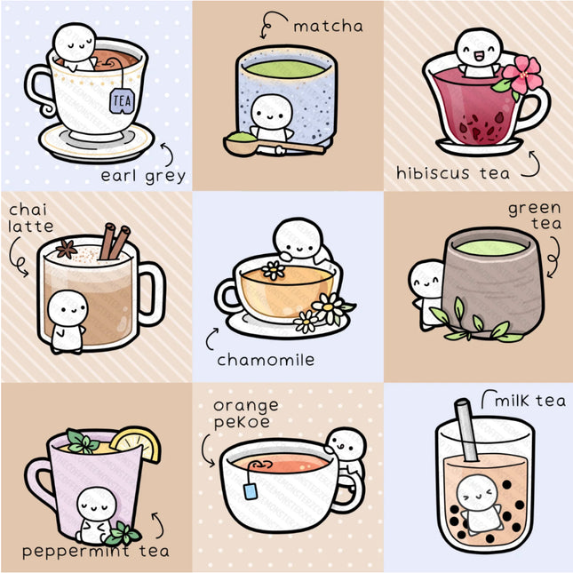 The Coffee Monsterz Co Tea Time Emotis Sampler