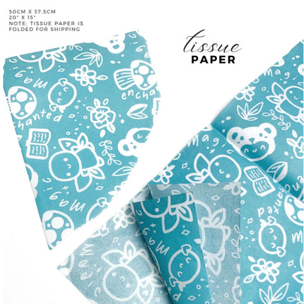 The Coffee Monsterz Co Decorative Tissue Wrapping Paper-Magic Forest