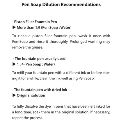 Colorverse Pen Soap Kit for Fountain Pens
