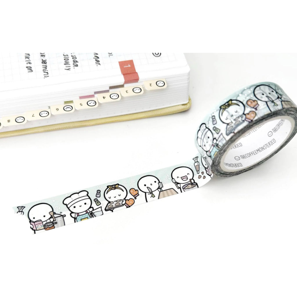 The Coffee Monsterz Co. Washi Tape FULL ROLL