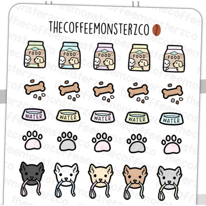 The Coffee Monsterz Co. Doodle Sticker