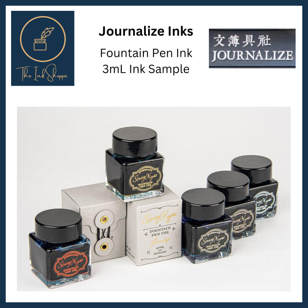 Journalize Inks Fountain Pen Ink Sample (3mL)