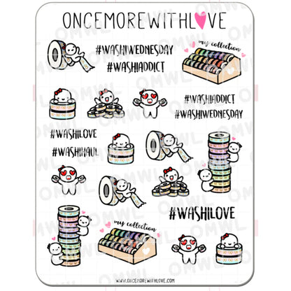 ONCE MORE WITH LOVE Sticker Sheet