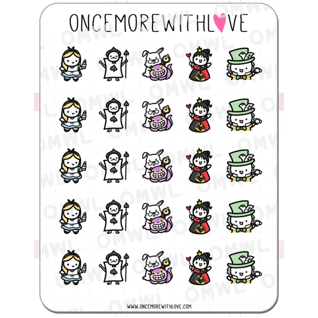 ONCE MORE WITH LOVE Sticker Sheet