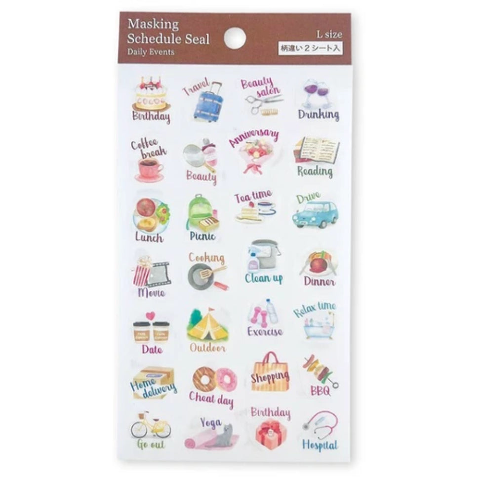 Pine Book Masking Schedule Seal