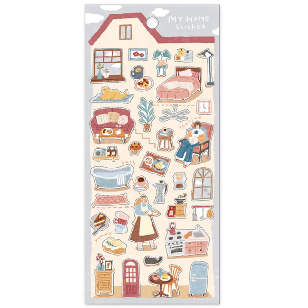 Mind Wave My Home Stickers