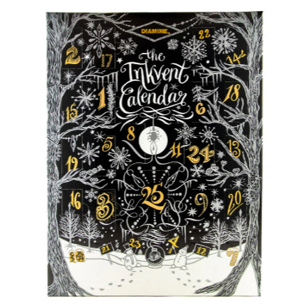 Diamine Inkvent Black Edition 2024 Advent Calendar Fountain Pen Ink Full Box