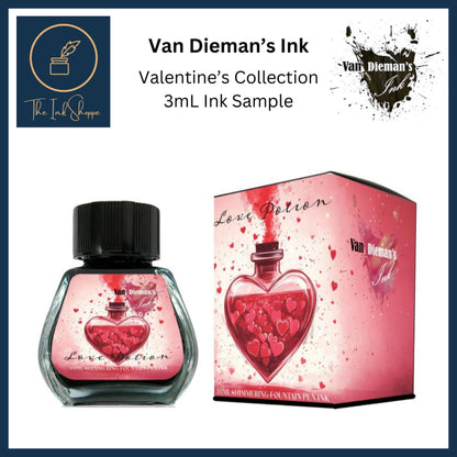 Van Dieman's Valentine's Collection Fountain Pen Ink Sample (3mL)