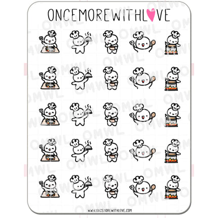 ONCE MORE WITH LOVE Sticker Sheet