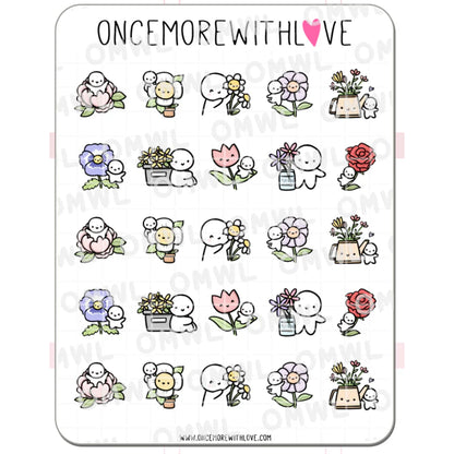 ONCE MORE WITH LOVE Sticker Sheet