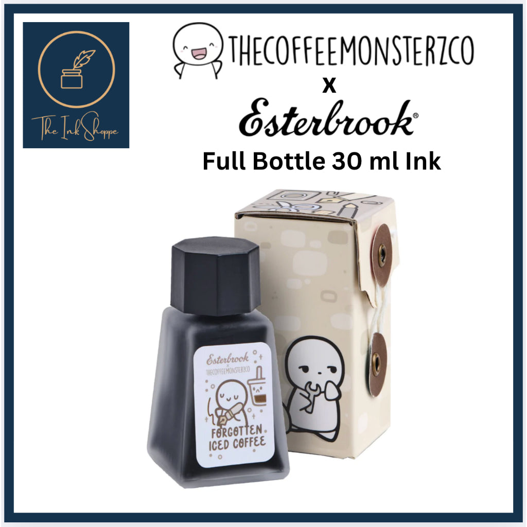 Esterbrook x The Coffee Monsterz Co. FULL Bottle 30ml Ink - Forgotten Iced Coffee